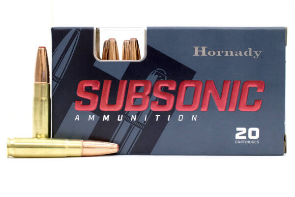 HORNADY SUBSONIC 300BLKOUT 190GR SUB-X