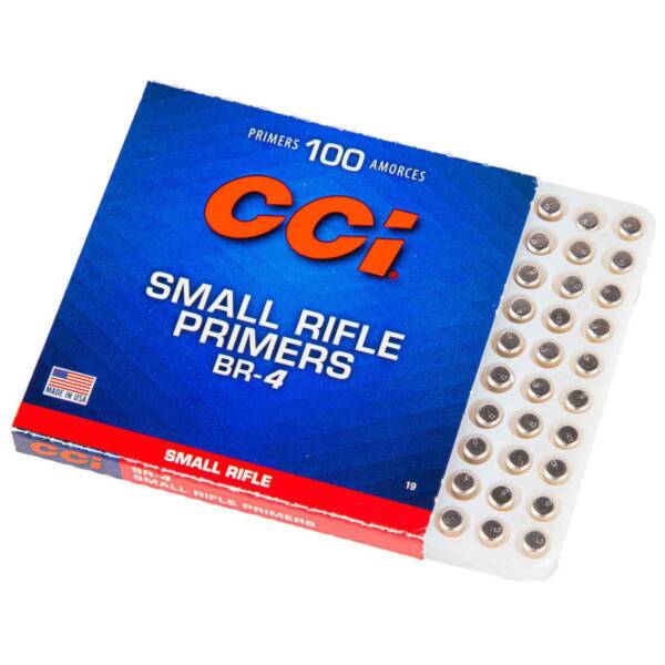 CCI SM RIFLE BR-4 PRIMERS 100PC