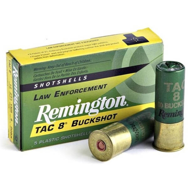 REM 12GA 8 BUCKSHOT AMMO