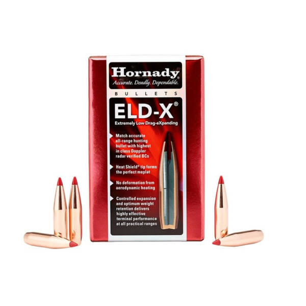 HORNADY 338CAL 270GR ELD-X BULLET 50CT