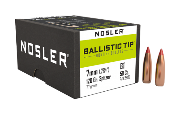 NOSLER 7MM 120GR BALLISTIC BULLET