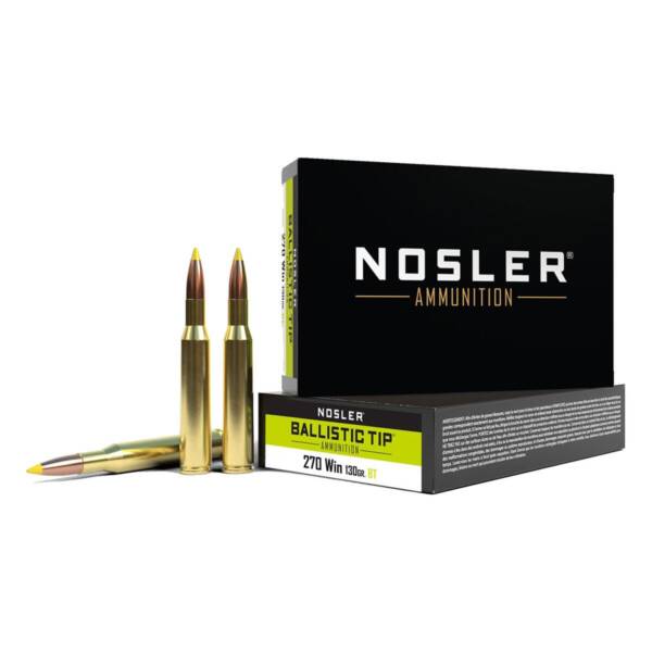 NOSLER 270CAL 130GR BALLISTIC BULLET