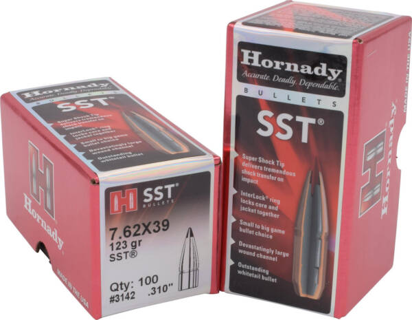 HORNADY 7.62x39 123GR SST BULLET