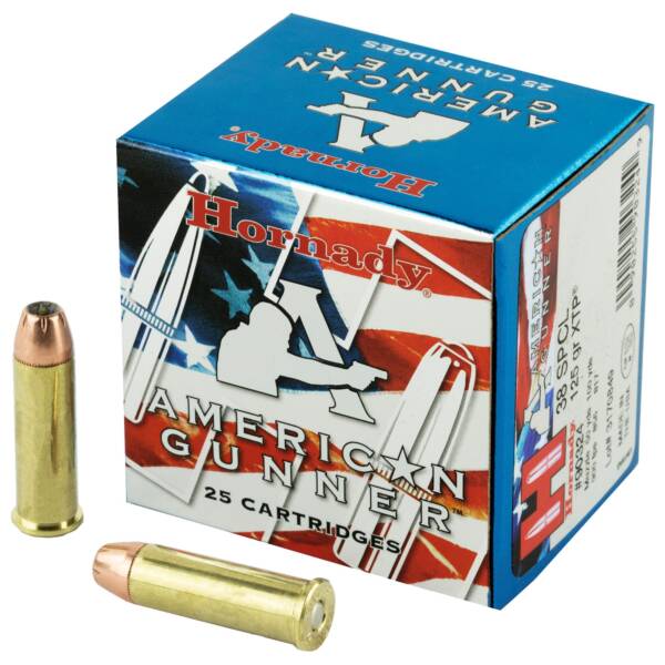 HORNADY 38SPECIAL 125GR XTP