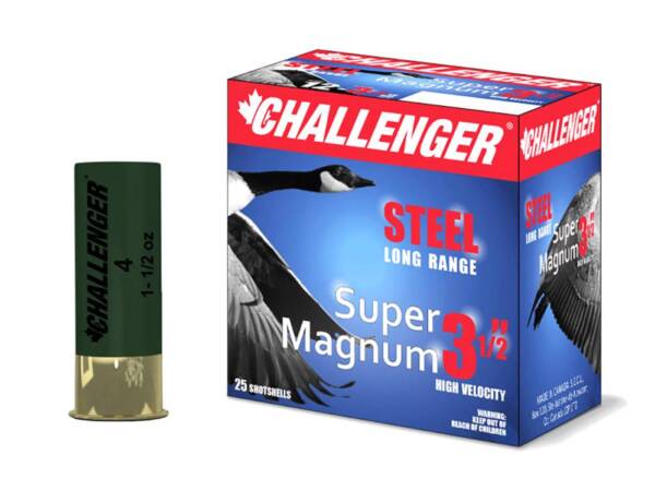 CHALLENGER 12GA 4SHOT AMMO