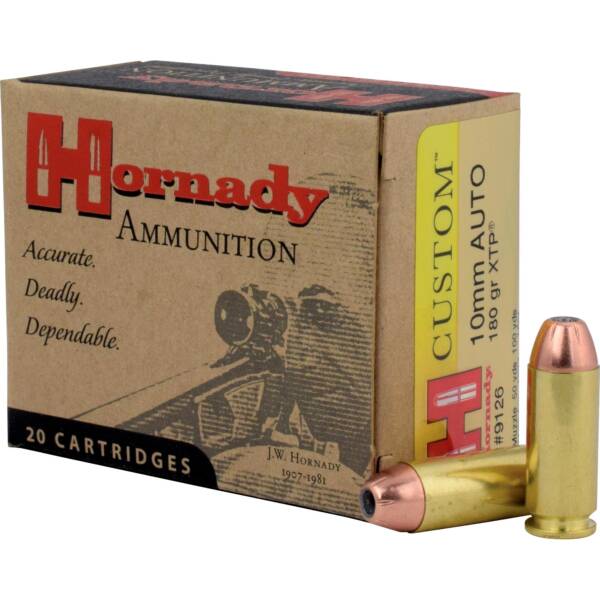 HORNADY 10MM AUTO 180GR XTP