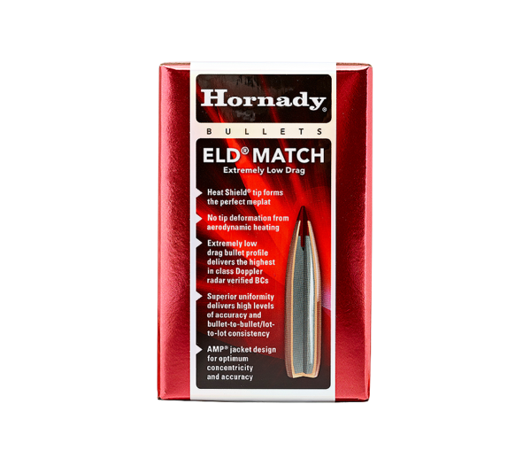 HORNADY 30CAL 178GR ELD MATCH BULLET 100