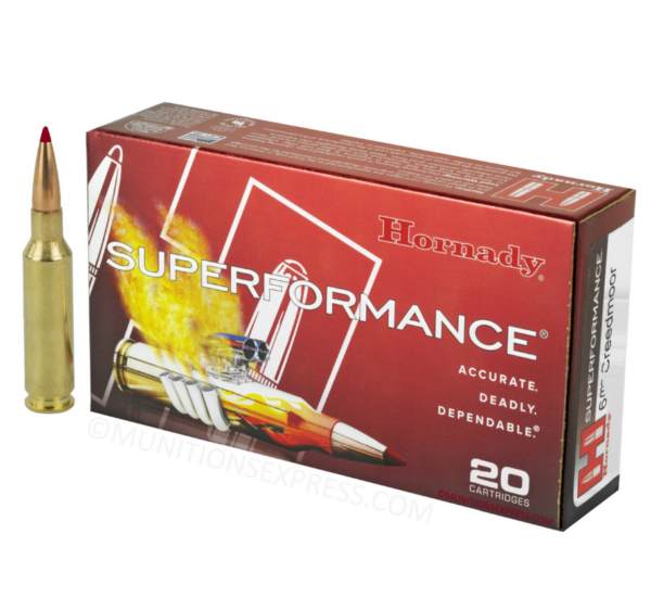 HORNADY 6MM CREEDMOOR 90GR CX AMMO