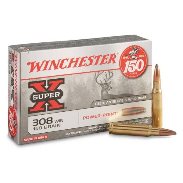 WIN 308WIN 150GR SUPER-X AMMO