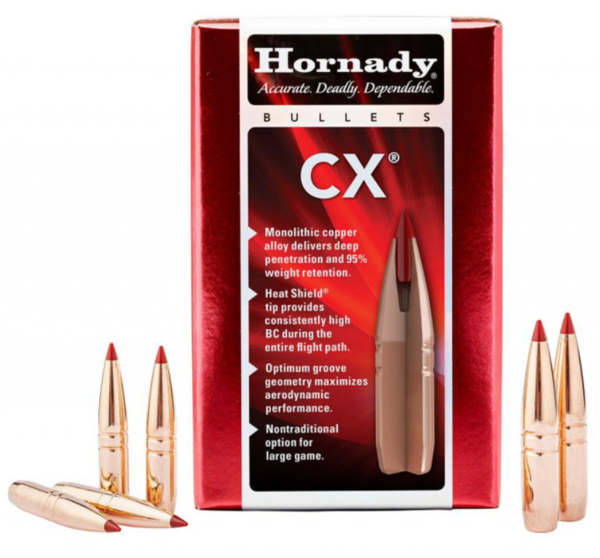 HORNADY 338CAL 185GR CX BULLET 50CT