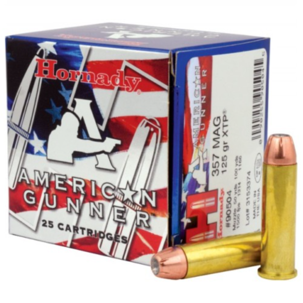 HOR 357MAG 125GR XTPR AMER GUNNER