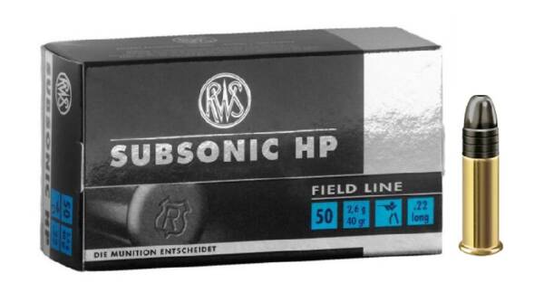 RWS 22LR 40GR SUBSONIC HP