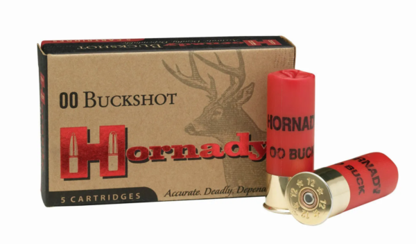 HORNADY 12GA 00BUCKSHOT RED COIL