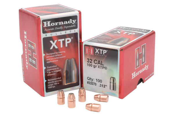 HORNADY 32CAL 100GR XTP BULLET .312