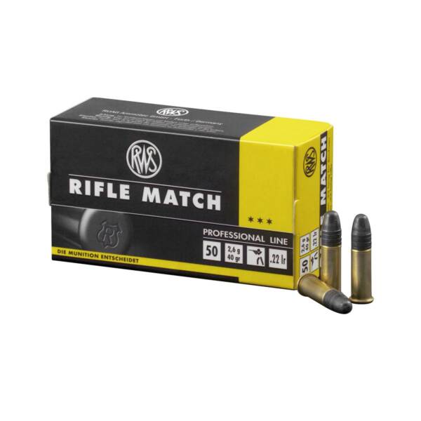 RWS 22LR 40GR RIFLE MATCH