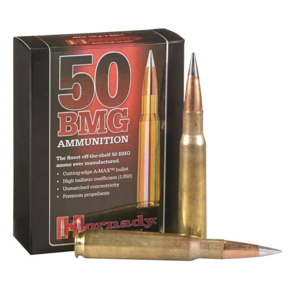 HORNADY A-MAX 50BMG 750GR 10PK