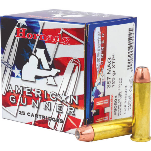 HORNADY 357 MAG 125GR