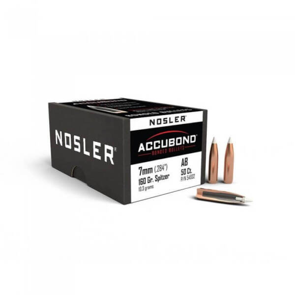 NOSLER 7MM 160GR 284