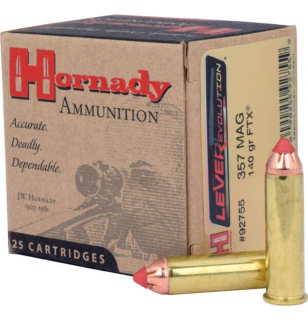 Hornady .357 140gr Leverevolution 25rd