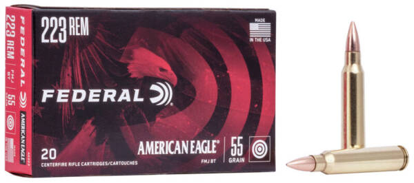 FEDERAL AE .223 55GR FMJ