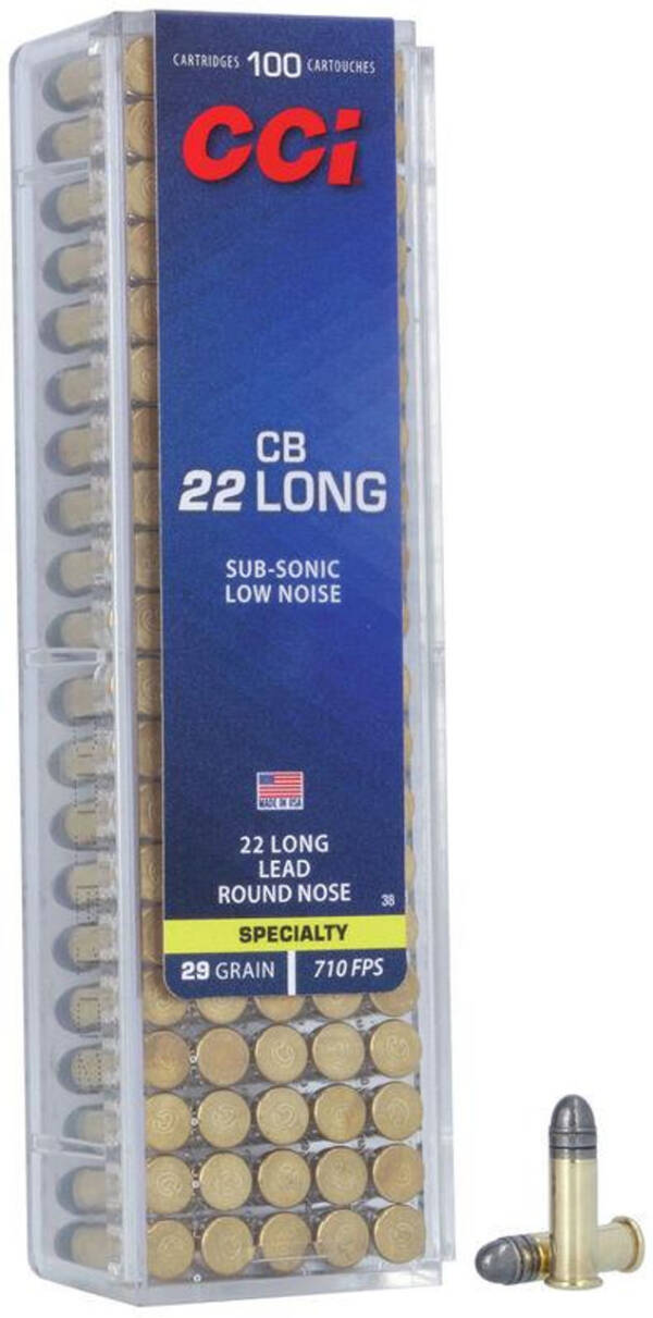 CCI CB LONG 22 AMMO 710 FPS