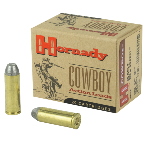 HORNADY 45 COLT 255GR COWBOY