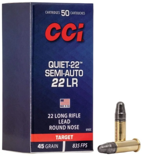 CCI QUIET 22 SEMI AUTO 45GR