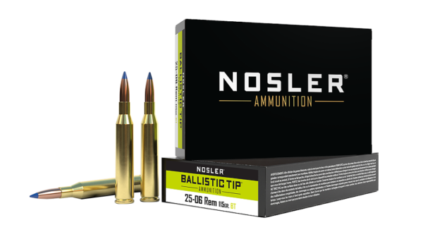 NOSLER BLT 25CAL 115GRN BALLISTIC TIP