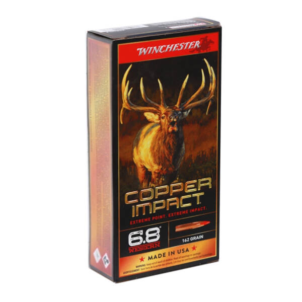 WINCHESTER COPPER 6.8WST 162GRN