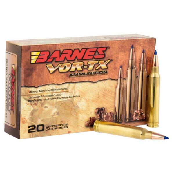 BARNES VOR-TX AMUNITION 20 CENTERFIRE