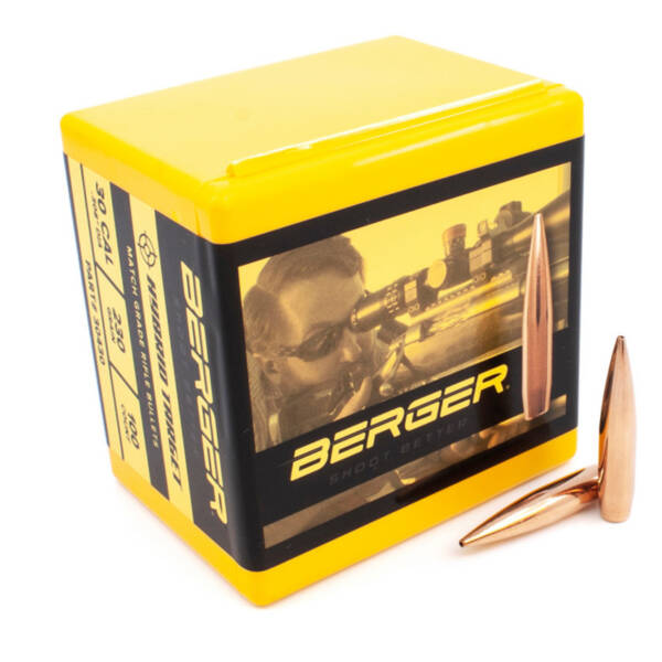 BERGER 30CAL 230GR HYBRID TARGET 100CT