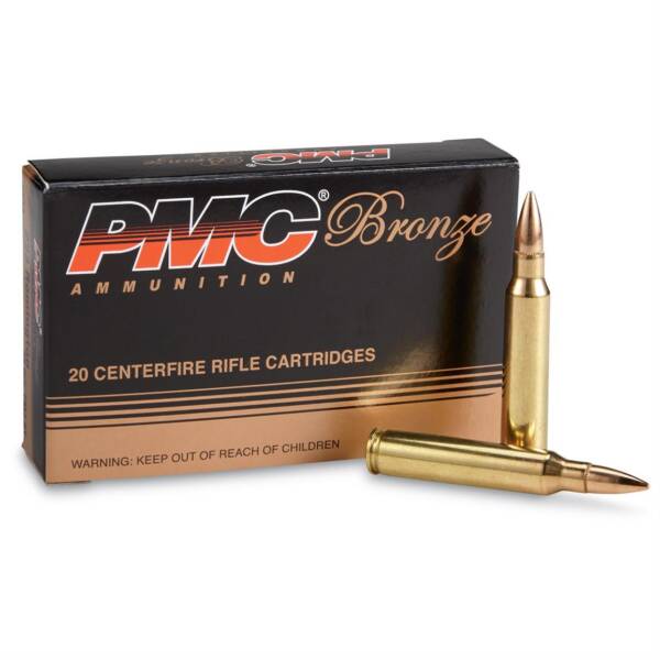 PMC .223REM 55GR SP 20RNDS