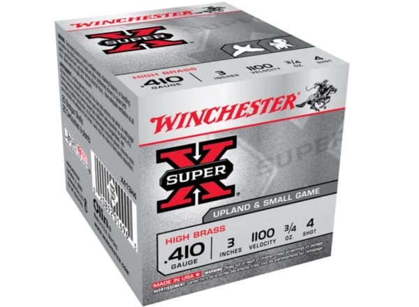 .410 GAUGE 3-IN #4 SHOT 25-PK