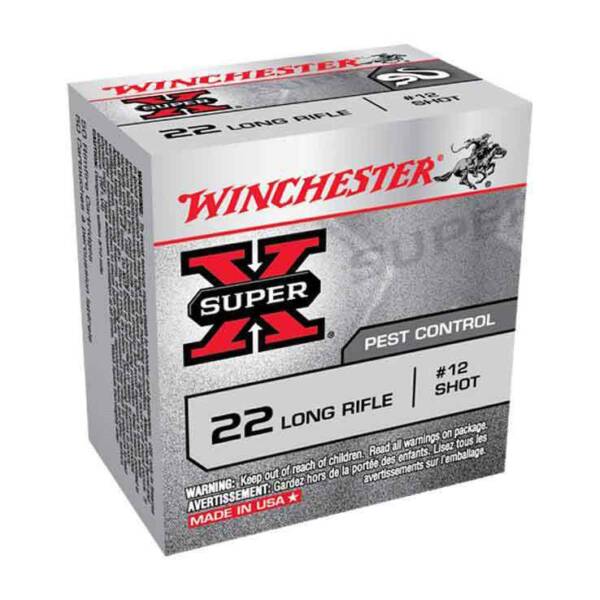 22 LONG RIFLE #12 SHOT 50-PK