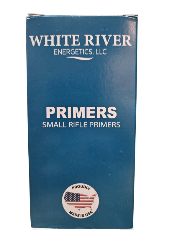 WHITE RIVER SMALL RIFLE PRIMERS 100CT