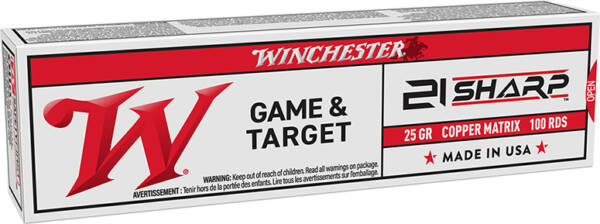 WINCHESTER 21 SHARP 25GR GAME & TARGET