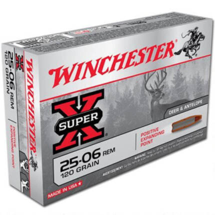 25-06 REMINGTON 120-GR 20-PK