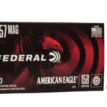 FEDERAL 357 MAG 158GR AMERICAN EAGLE JSP