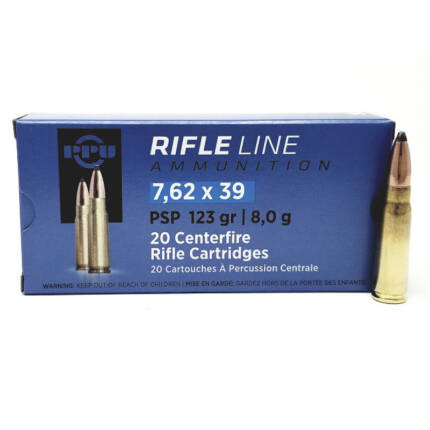 PPU 7.62X39 123GR PSP