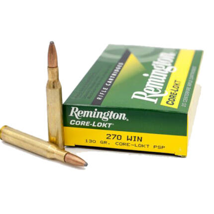 REMINGTON 270 WIN 130GR CORE-LOKT PSP