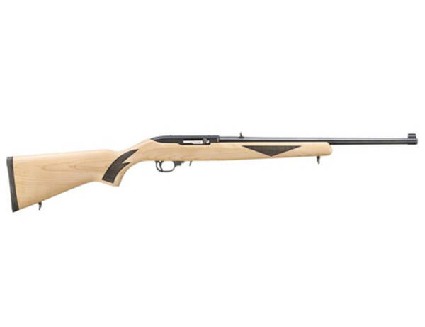 RUGER 22LR SPORTER 75TH MAPLE SEMI 10RD W/SIGHTS 18.5IN #31475