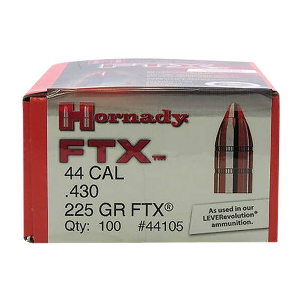 HORNADY 44CAL 225GR FTX 100CT 44105