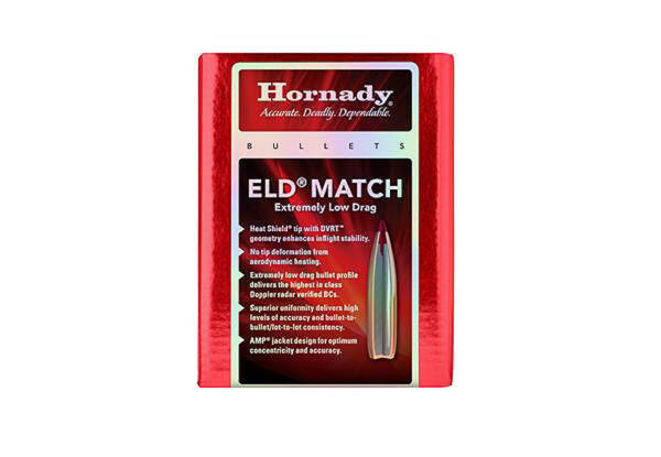 HORNADY 6.5MM 147GR ELD MATCH 500CT 263331