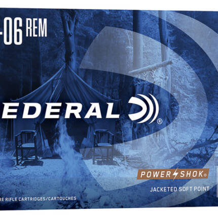 FEDERAL 25-06 REM 117GR JSP POWER SHOK