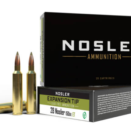 NOSLER 28 NOSLER 150GR EXPANSION TIP LEAD FREE