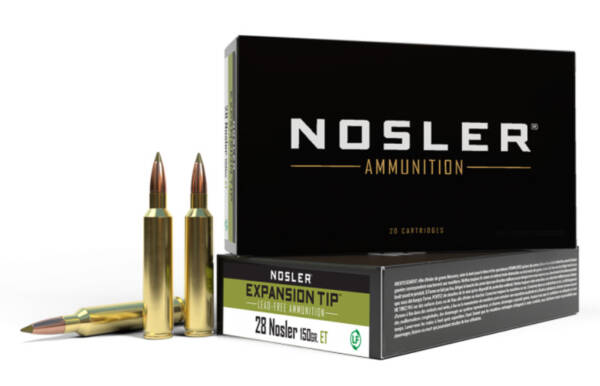 NOSLER 28 NOSLER 150GR EXPANSION TIP LEAD FREE