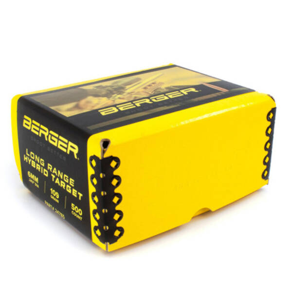 6MM 109GR LR HYBRID TARGET 500CT