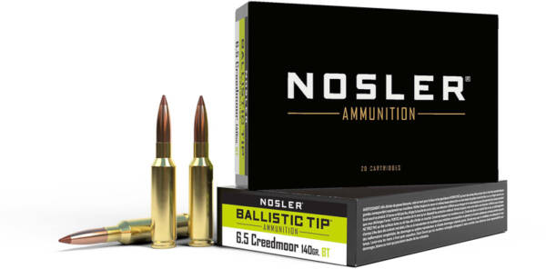 NOSLER 6.5MM CM 140GR BT BALLISTIC TIP