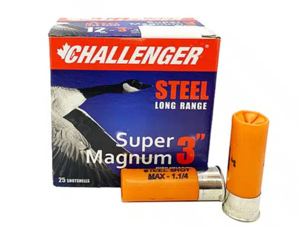 CHALLENGER 12GA 3IN #4 STEEL