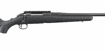 RUGER 243WIN AMERICAN CAMO/BRONZE 22IN #26924